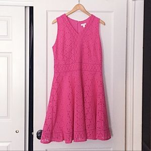 Pink Sleeveless Dress